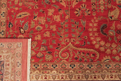 Handmade Fine Wool Classic Oriental Rug, 400x300cm