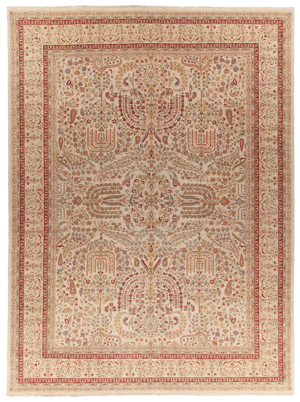 Tappeto orientale classico in lana fine, fatto a mano 400x300cm