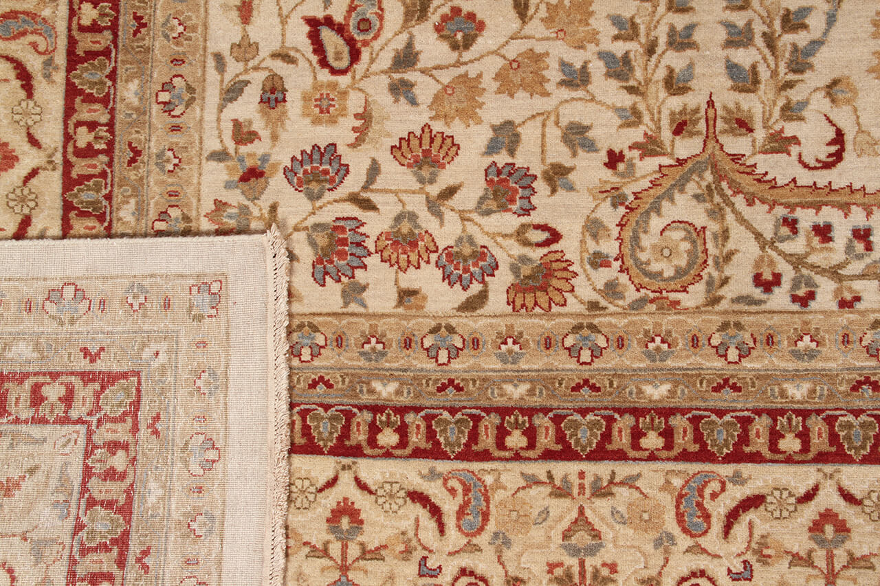 Tappeto orientale classico in lana fine, fatto a mano 400x300cm