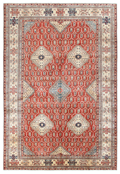 Handmade Premium Afghan Kazak Wool Rug, 545x364cm