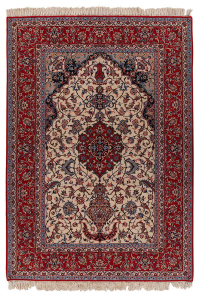 Tappeto Persiano ISFAHAN Seta/Lana 232x161cm - CarpetLiving