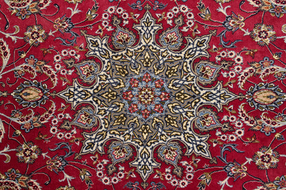 Persian Isfahan Silk & Wool Rug 256_158 cm