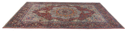 Tappeto Kerman Antico Persiano Autentico | Annodato a Mano 368x257cm