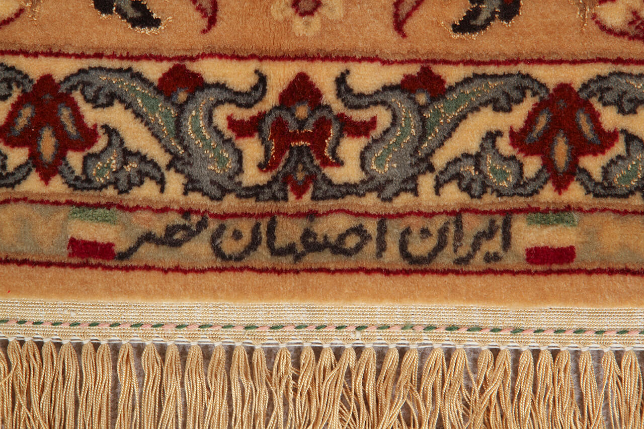 ISFAHAN Persian Rug Silk/Wool 236x159cm