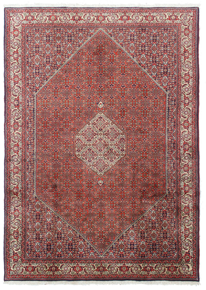 Handmade Bidjar Wool Rug Red