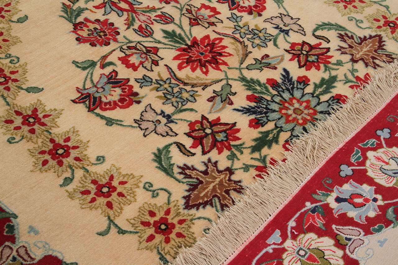 Persian Isfahan Silk & Wool Rug 149_105 cm