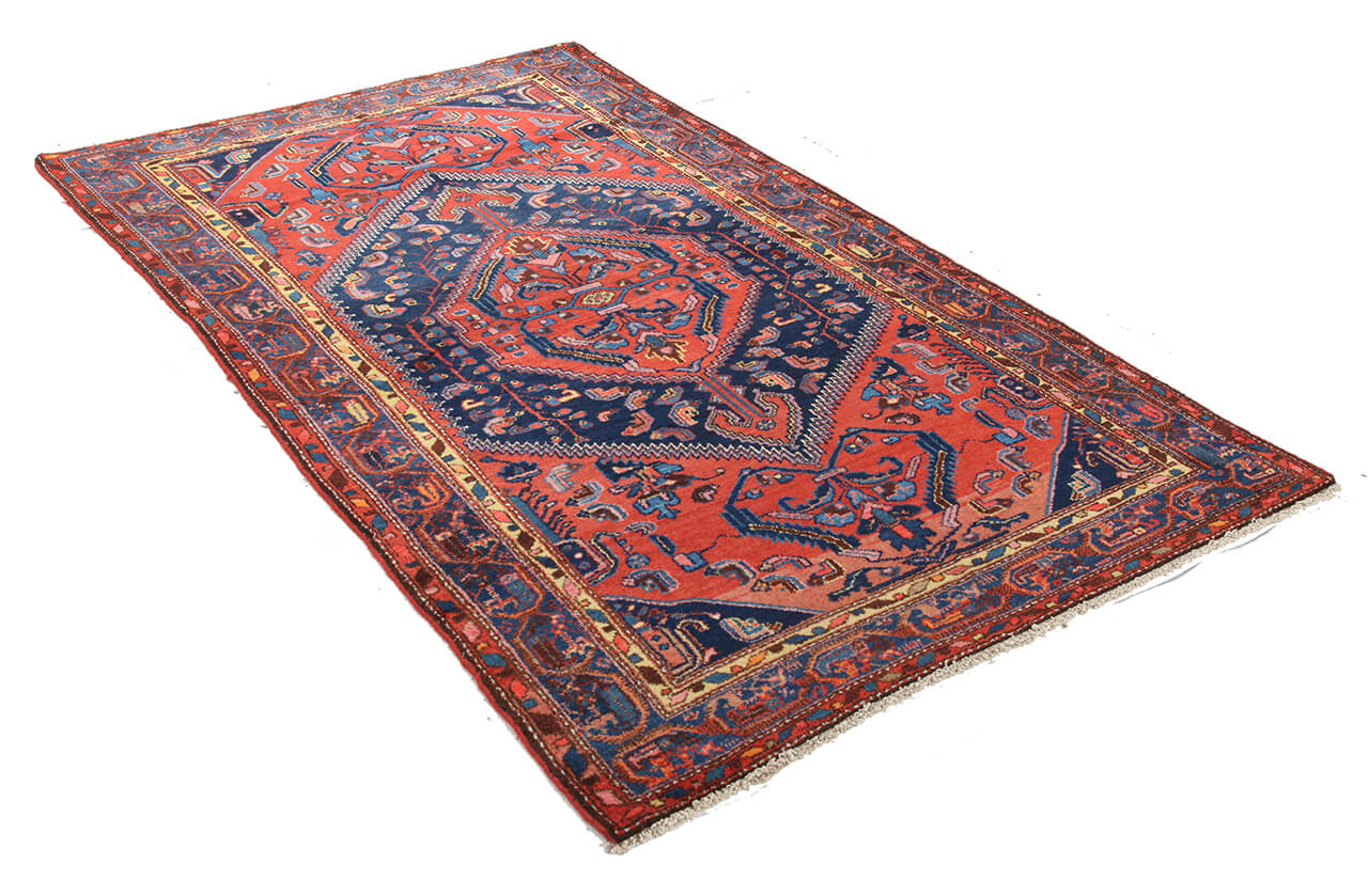 Authentic Antique Persian Malayer Rug | Hand-Knotted 240x143cm
