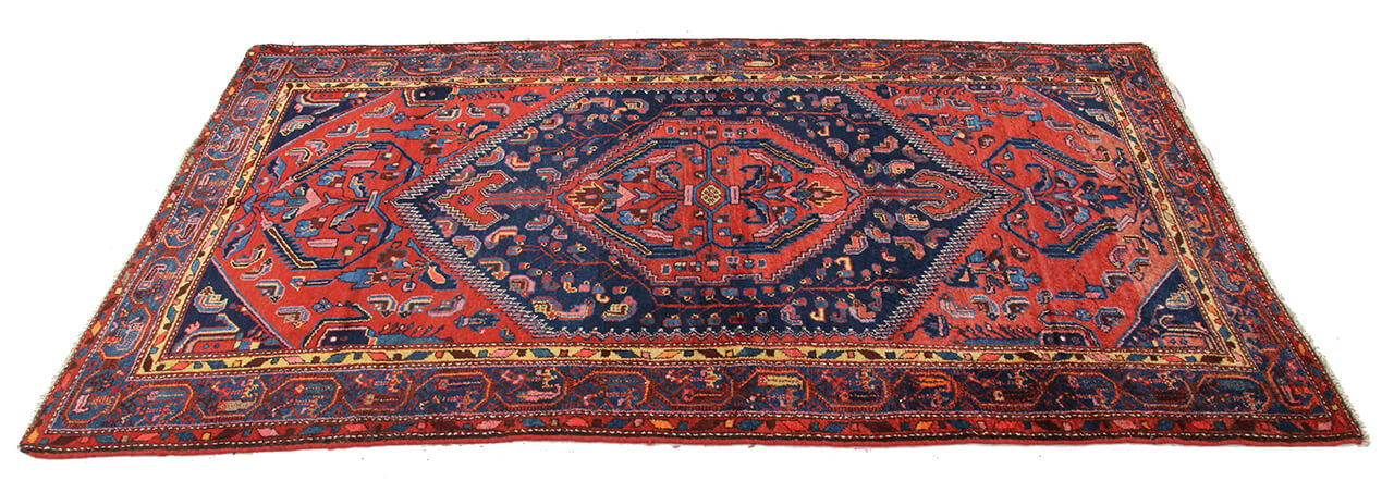 Authentic Antique Persian Malayer Rug | Hand-Knotted 240x143cm
