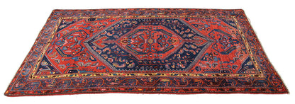 Authentic Antique Persian Malayer Rug | Hand-Knotted 240x143cm