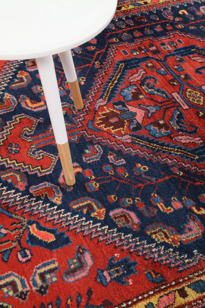 Authentic Antique Persian Malayer Rug | Hand-Knotted 240x143cm