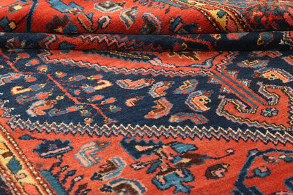 Authentic Antique Persian Malayer Rug | Hand-Knotted 240x143cm