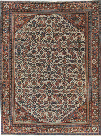 Tappeto Malayer Antico Persiano Autentico | Annodato a Mano 303x220cm
