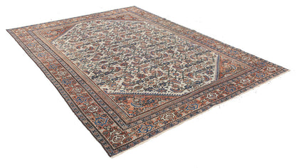 Tappeto Malayer Antico Persiano Autentico | Annodato a Mano 303x220cm