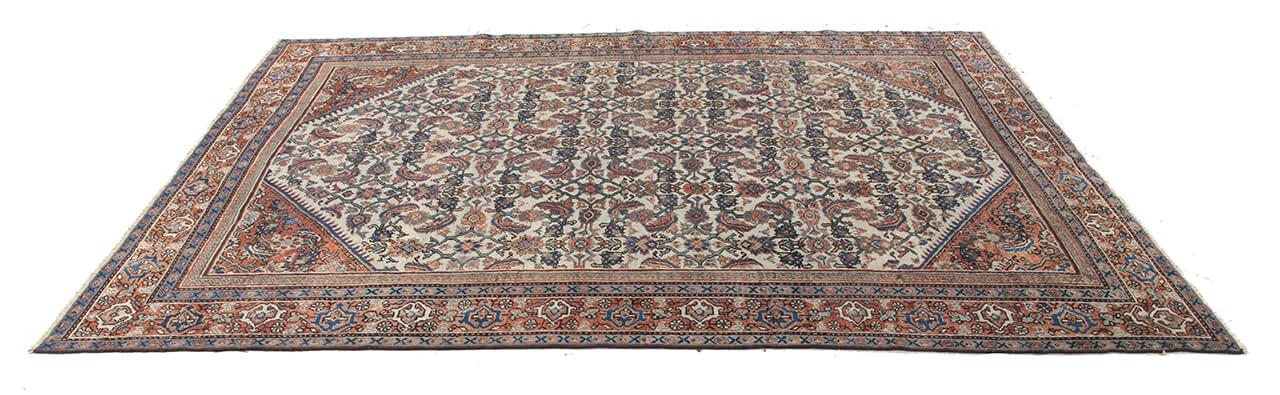 Tappeto Malayer Antico Persiano Autentico | Annodato a Mano 303x220cm