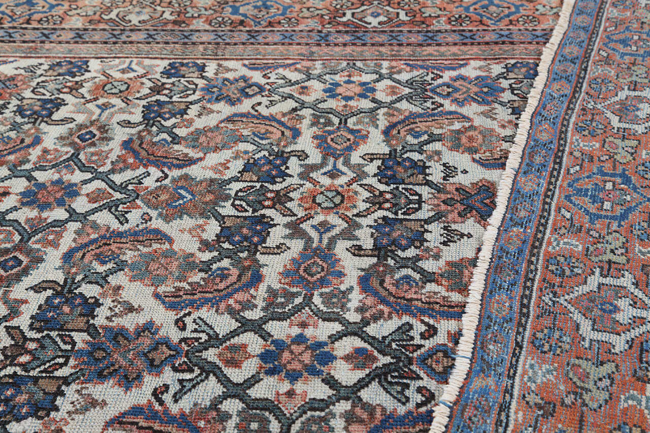 Tappeto Malayer Antico Persiano Autentico | Annodato a Mano 303x220cm