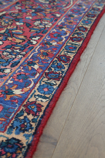 Tappeto Kerman Antico Persiano Autentico | Annodato a Mano 485x360cm - CarpetLiving