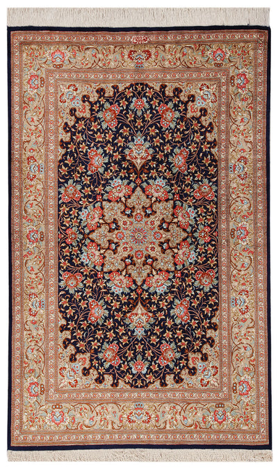 Tappeto Persiano QUM in seta 155x97cm