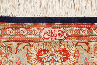 Persian Qum Silk Rug 155_97 cm