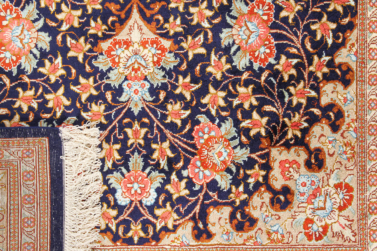 Persian Qum Silk Rug 155_97 cm
