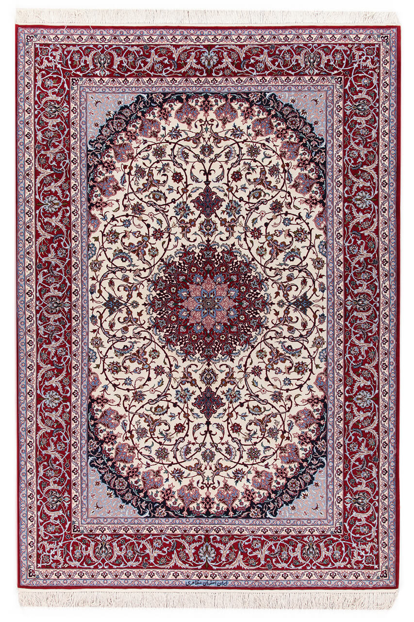 Tappeto Persiano ISFAHAN Seta/Lana 250x162cm
