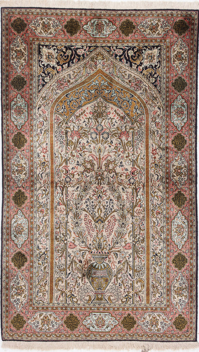 Persian Qum Silk Rug 190_110 cm