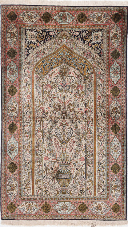 Persian Qum Silk Rug 190_110 cm
