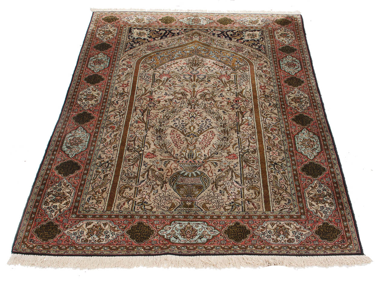 Persian Qum Silk Rug 190_110 cm