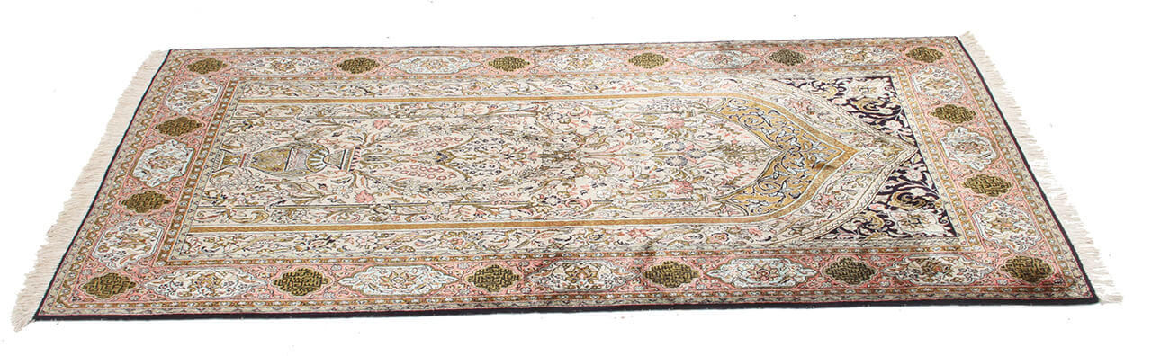 Persian Qum Silk Rug 190_110 cm