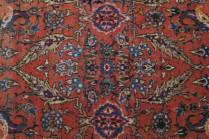 Tappeto Isfahan Antico Persiano Autentico | Annodato a Mano 187x140cm