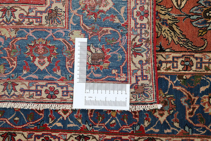 Tappeto Isfahan Antico Persiano Autentico | Annodato a Mano 187x140cm