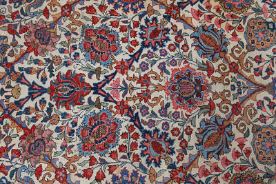 Authentic Antique Persian Isfahan Rug | Hand-Knotted 305x210cm