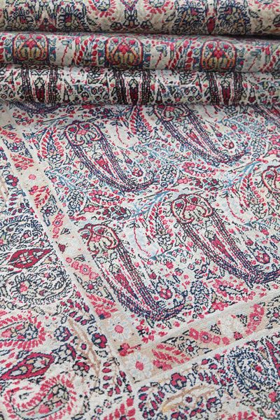 Tappeto Kerman Antico Persiano Autentico | Annodato a Mano 202x133cm - CarpetLiving