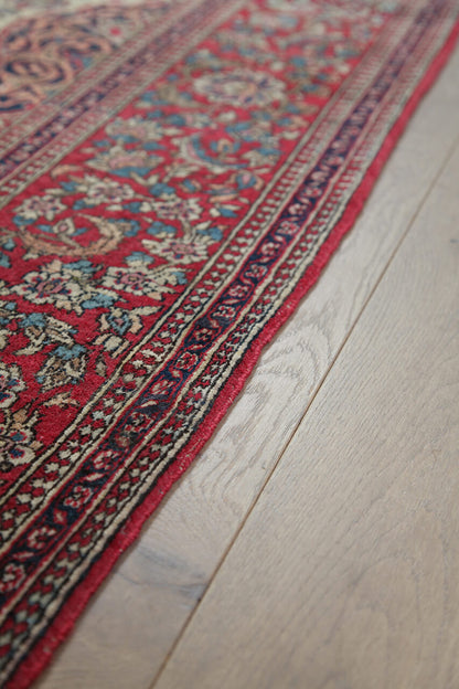 Authentic Antique Persian Isfahan Rug | Hand-Knotted 210x140cm