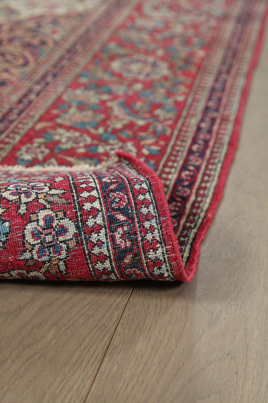 Authentic Antique Persian Isfahan Rug | Hand-Knotted 210x140cm