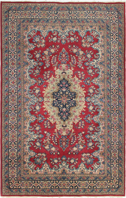 Authentic Antique Persian Kerman Rug | Hand-Knotted 223x142cm