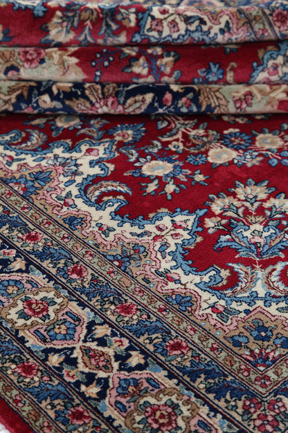 Authentic Antique Persian Kerman Rug | Hand-Knotted 223x142cm
