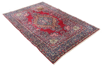 Authentic Antique Persian Kerman Rug | Hand-Knotted 214x137cm