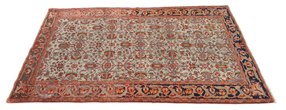 Authentic Antique Persian Farahan Rug | Hand-Knotted 187x127cm