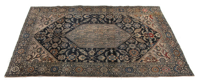 Authentic Antique Persian Farahan Rug | Hand-Knotted 198x122cm