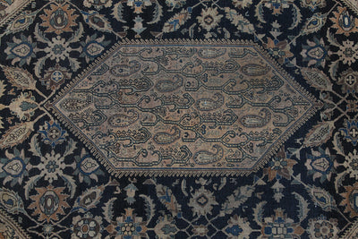 Authentic Antique Persian Farahan Rug | Hand-Knotted 198x122cm
