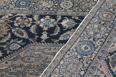 Authentic Antique Persian Farahan Rug | Hand-Knotted 198x122cm