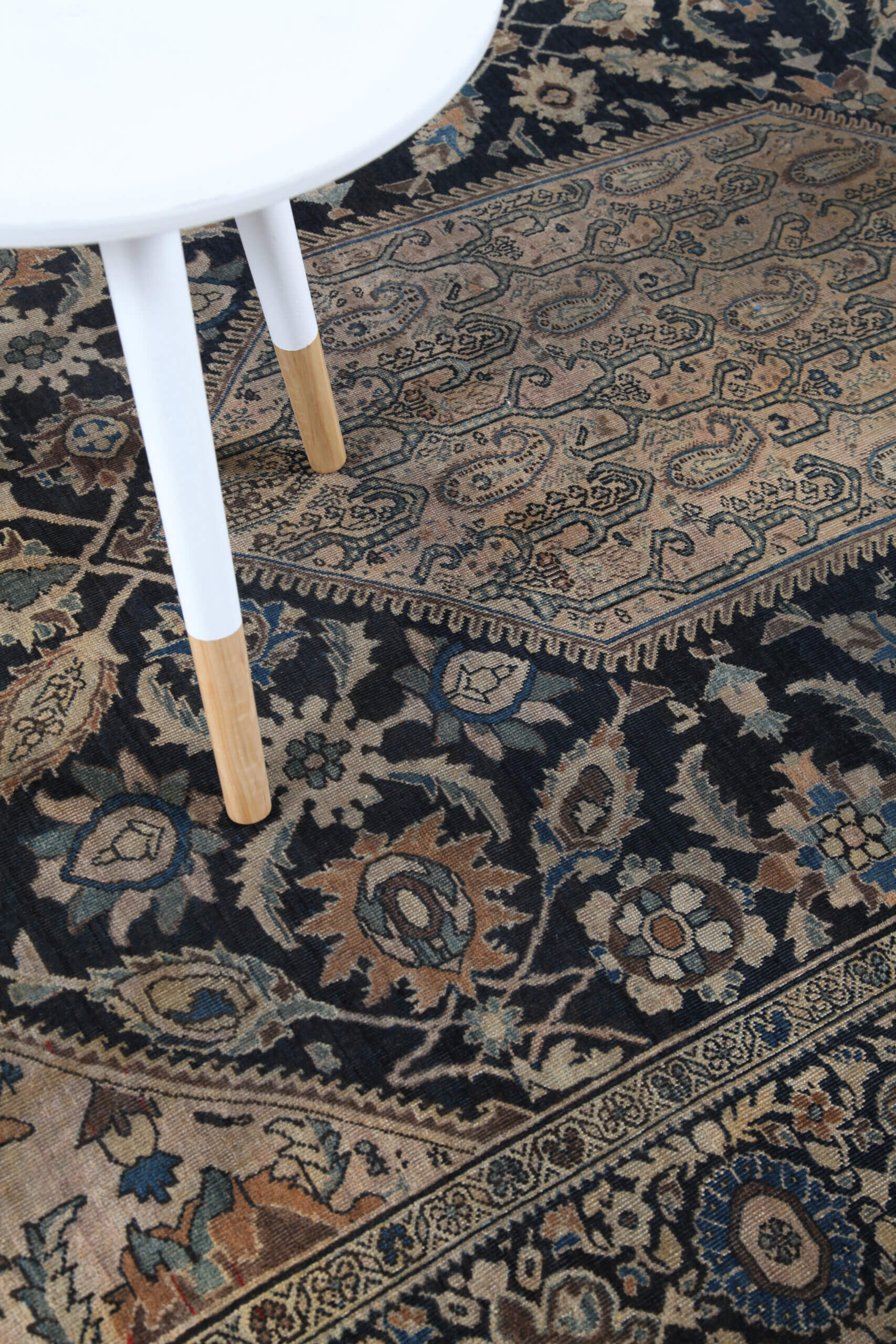 Tappeto Farahan Antico Persiano Autentico | Annodato a Mano 198x122cm