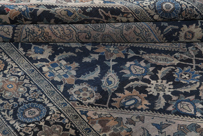 Authentic Antique Persian Farahan Rug | Hand-Knotted 198x122cm