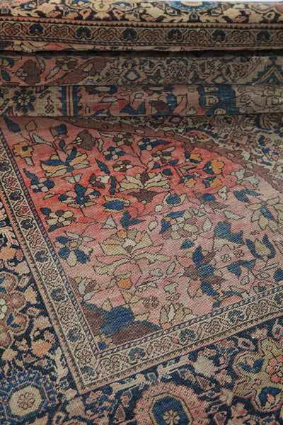 Authentic Antique Persian Farahan Rug | Hand-Knotted 184x115cm
