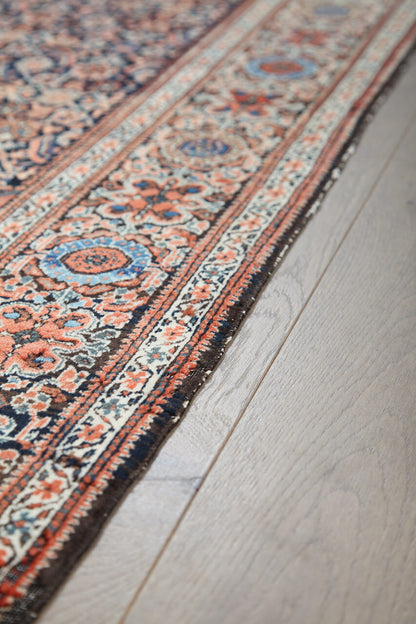 Authentic Antique Persian Farahan Rug | Hand-Knotted 200x130cm
