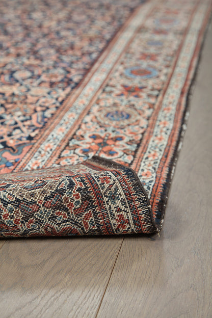 Authentic Antique Persian Farahan Rug | Hand-Knotted 200x130cm