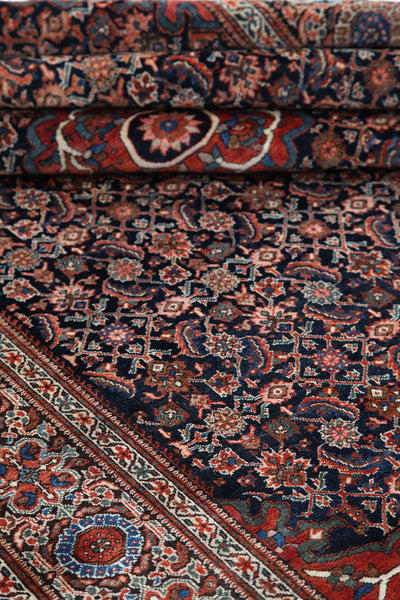Authentic Antique Persian Farahan Rug | Hand-Knotted 200x130cm