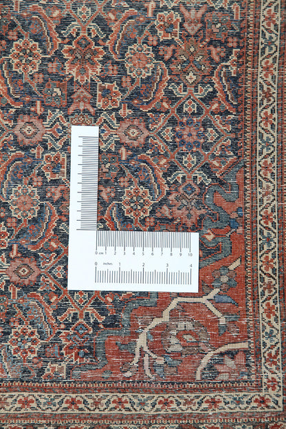 Authentic Antique Persian Farahan Rug | Hand-Knotted 200x130cm