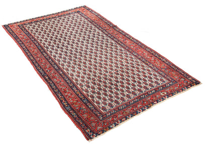 Authentic Antique Persian Farahan Rug | Hand-Knotted 200x120cm