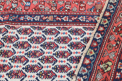 Authentic Antique Persian Farahan Rug | Hand-Knotted 200x120cm